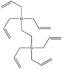 1,2-bis(triallylsilyl)ethane Structure