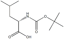 Tert-butoxycarbonyl leucine Structure