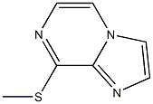 8-(methylthio)imidazo[1,2-a]pyrazine 구조식 이미지