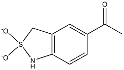 1-(2,2-dioxido-1,3-dihydro-2,1-benzisothiazol-5-yl)ethanone Structure