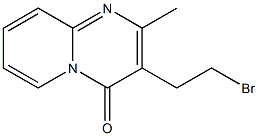 3-(2-bromoethyl)-2-methyl-4H-pyrido[1,2-a]pyrimidin-4-one Structure