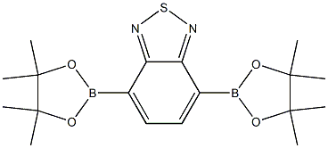 4,7-bis(4,4,5,5-tetramethyl-1,3,2-dioxaborolan-2-yl)benzo[c][1,2,5]thiadiazole Structure