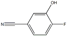 3-hydroxy-4-fluorobenzonitrile Structure