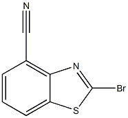 2-BroMobenzo[d]thiazole-4-carbonitrile Structure