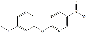 2-(3-Methoxyphenoxy)-5-nitropyriMidine Structure