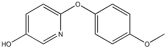 6-(4-Methoxyphenoxy)pyridin-3-ol Structure