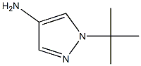 1-tert-Butyl-1H-pyrazol-4-ylamine 구조식 이미지