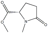 Methyl 1-methyl-5-oxoprolinate 구조식 이미지