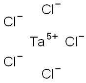 Tantalum(V) Chloride, Resublimed 99.999% 구조식 이미지