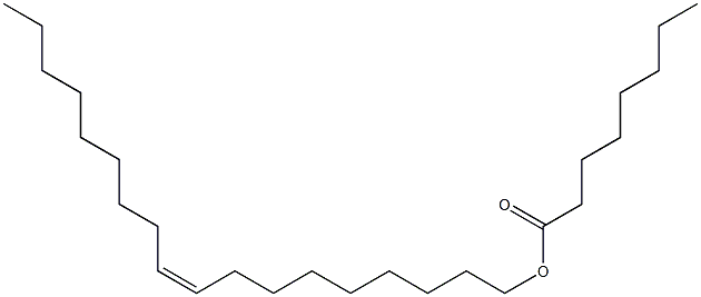 Octanoic acid oleyl ester 구조식 이미지