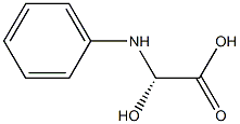 2-hydroxy-DL-phenylglycine 구조식 이미지