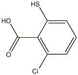 2-mercapto-6-chloro-benzoic acid Structure