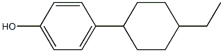 4-(4-ethylcyclohexyl)phenol Structure