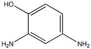 3-amino-4-hydroxyaniline 구조식 이미지