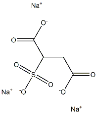 Sodium succinate sulfonate Structure