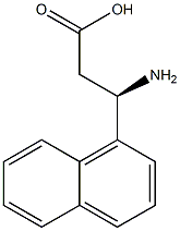 R-3-amino-3-(1-naphthyl)propionic acid 구조식 이미지