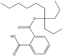 Dipropylheptyl phthalate Structure
