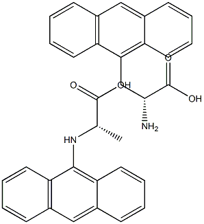 D-9-Anthrylalanine |  3-(9-ANTHRYL)-D-ALANINE 구조식 이미지