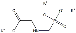 Glyphosate potassium Structure