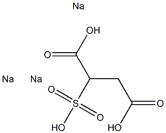 Sulfosuccinate monosodium disodium 구조식 이미지