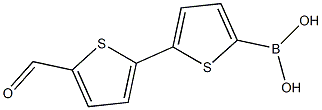 5'-formyl-2,2'-bithiophene-5-boronic acid 구조식 이미지