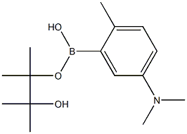 5-(Dimethylamino)-2-methylphenylboronic acid pinacol ester Structure