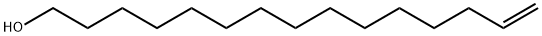 14-pentadecen-1-ol Structure
