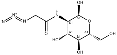 N-Azidoacetylglucosamine Structure