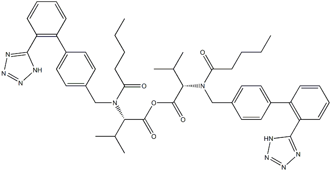 VALSARTAN valsartan Structure