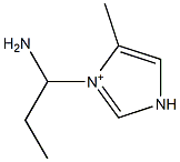 1-aminopropyl-4-methylimidazolium Structure