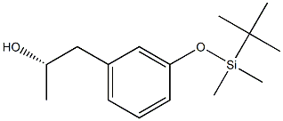 (S)-1-(3-((tert-butyldimethylsilyl)oxy)phenyl)propan-2-ol Structure