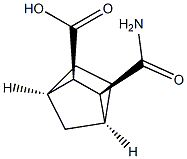 (1R,2R,3S,4S)-3-carbamoylbicyclo[2.2.1]heptane-2-carboxylic acid Structure