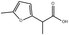 2-(5-methylfuran-2-yl)propanoic acid 구조식 이미지