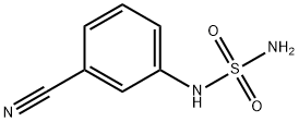 N-(3-cyanophenyl)aminosulfonamide Structure