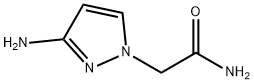 2-(3-amino-1H-pyrazol-1-yl)acetamide Structure