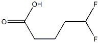 5,5-difluoropentanoic acid 구조식 이미지