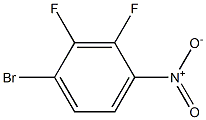 1-BROMO-2,3-DIFLUORO-4-NITROBENZENE 구조식 이미지