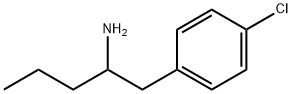 1-(4-CHLOROPHENYL)PENTAN-2-AMINE Structure