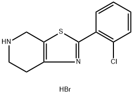 2-(2-chlorophenyl)-4H,5H,6H,7H-[1,3]thiazolo[5,4-c]pyridine hydrobromide Structure