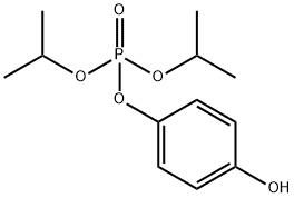 4-Hydroxyphenyl diisopropyl phosphate Structure