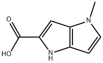 4-methyl-1H,4H-pyrrolo[3,2-b]pyrrole-2-carboxylic acid Structure