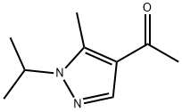 1-[5-methyl-1-(propan-2-yl)-1H-pyrazol-4-yl]ethan-1-one 구조식 이미지