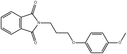 N-[3-(4-methoxy-phenoxy)-propyl]-phthalimide Structure
