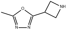 2-(azetidin-3-yl)-5-methyl-1,3,4-oxadiazole Structure