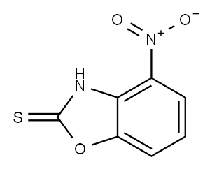 4-nitro-1,3-benzoxazole-2-thiol Structure