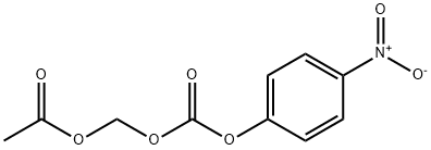 (((4-nitrophenoxy)carbonyl)oxy)methyl acetate Structure