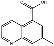 7-methylquinoline-5-carboxylic acid Structure