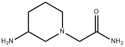 2-(3-aminopiperidin-1-yl)acetamide 구조식 이미지