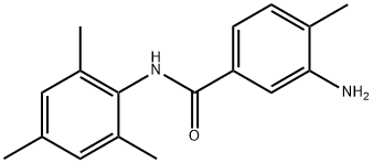 3-amino-4-methyl-N-(2,4,6-trimethylphenyl)benzamide Structure
