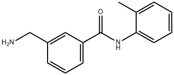 3-(aminomethyl)-N-(2-methylphenyl)benzamide 구조식 이미지